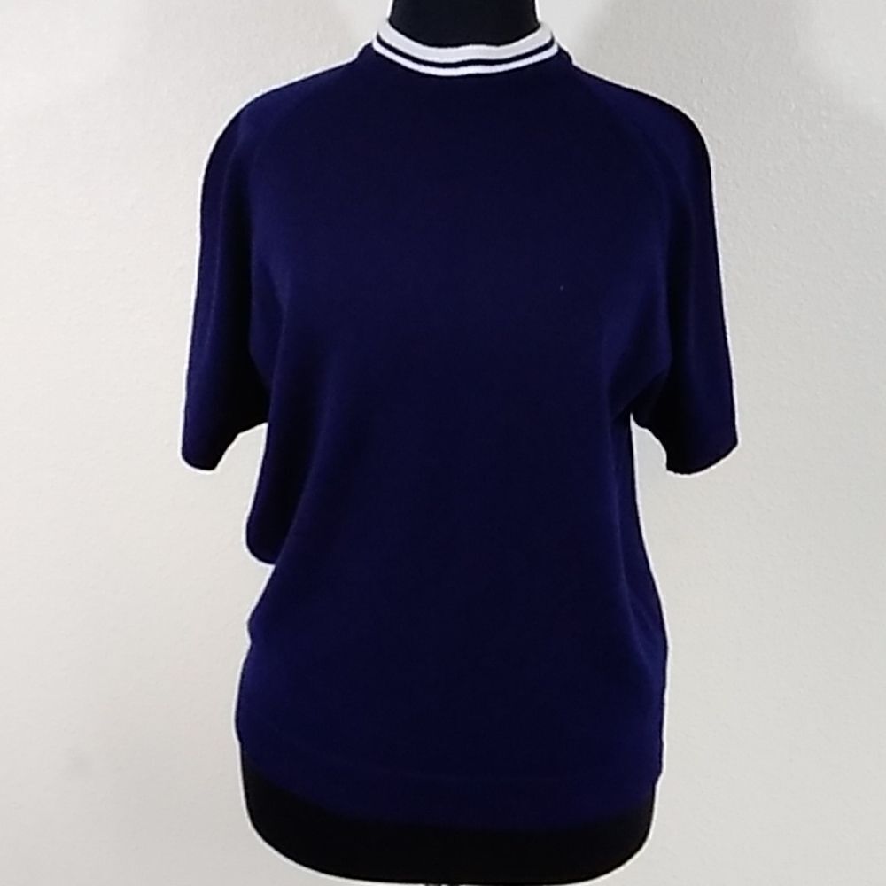 VTGTowncraft 100% Acrylic Plus Size M (38-40) Pennys Made In Korea Women Blouse